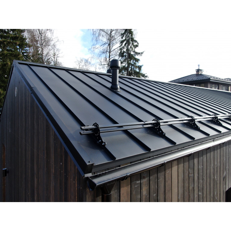 Кликфальц Pro 0,5 Rooftop Matte RAL 9005 черный