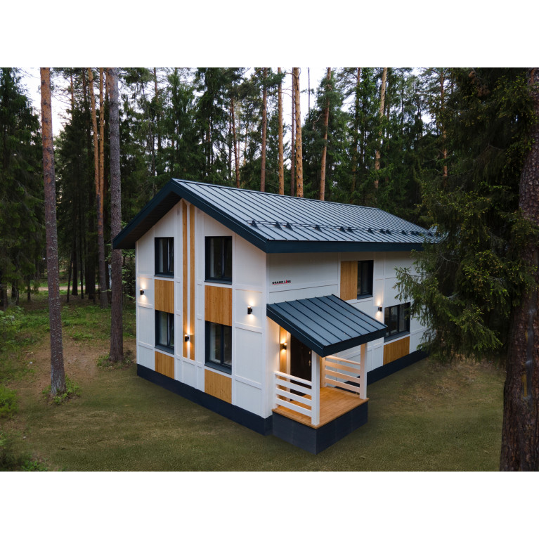 Кликфальц Pro Line Grand Line 0,5 Satin Matt с пленкой на замках RAL 7016 антрацитово-серый