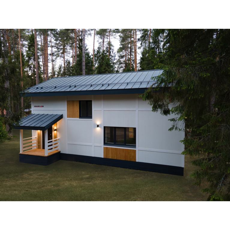 Кликфальц Pro Line Grand Line 0,5 Satin Matt с пленкой на замках RAL 7016 антрацитово-серый