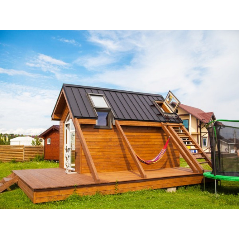Кликфальц mini Grand Line 0,45 Drap TX с пленкой на замках RAL 7016 антрацитово-серый
