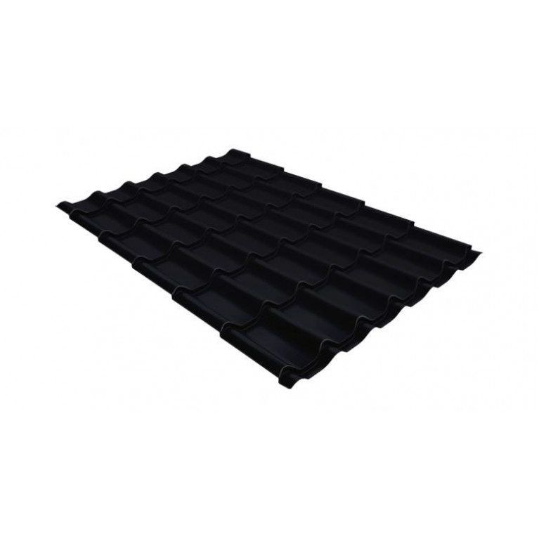 Металлочерепица классик 0,5 Rooftop Matte RAL 9005 черный