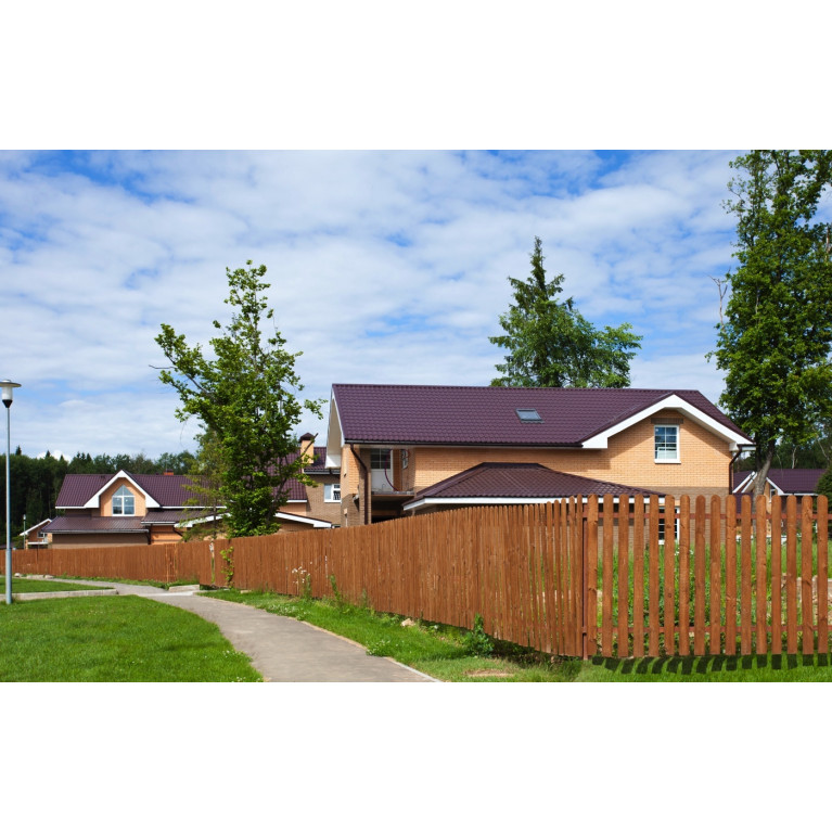 Металлочерепица классик 0,5 Satin RAL 8017 шоколад