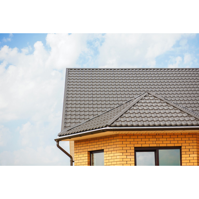 Металлочерепица классик 0,5 Rooftop Matte RR 32 темно-коричневый