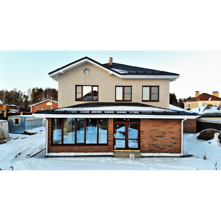 Металлочерепица классик 0,5 Satin Мatt RAL 7024 мокрый асфальт
