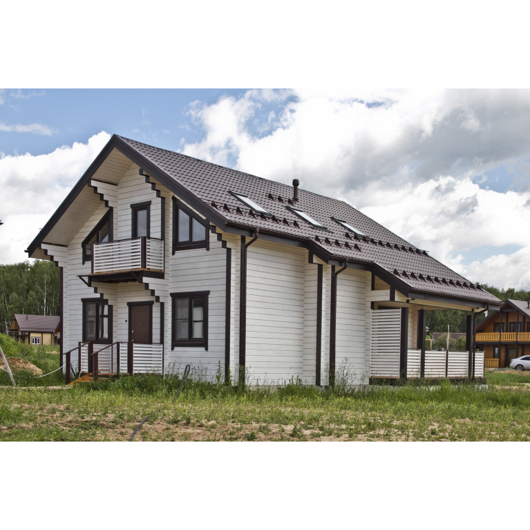 Металлочерепица классик 0,5 Satin RAL 8017 шоколад