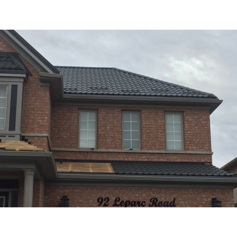 Металлочерепица классик 0,5 Rooftop Matte RAL 9005 черный