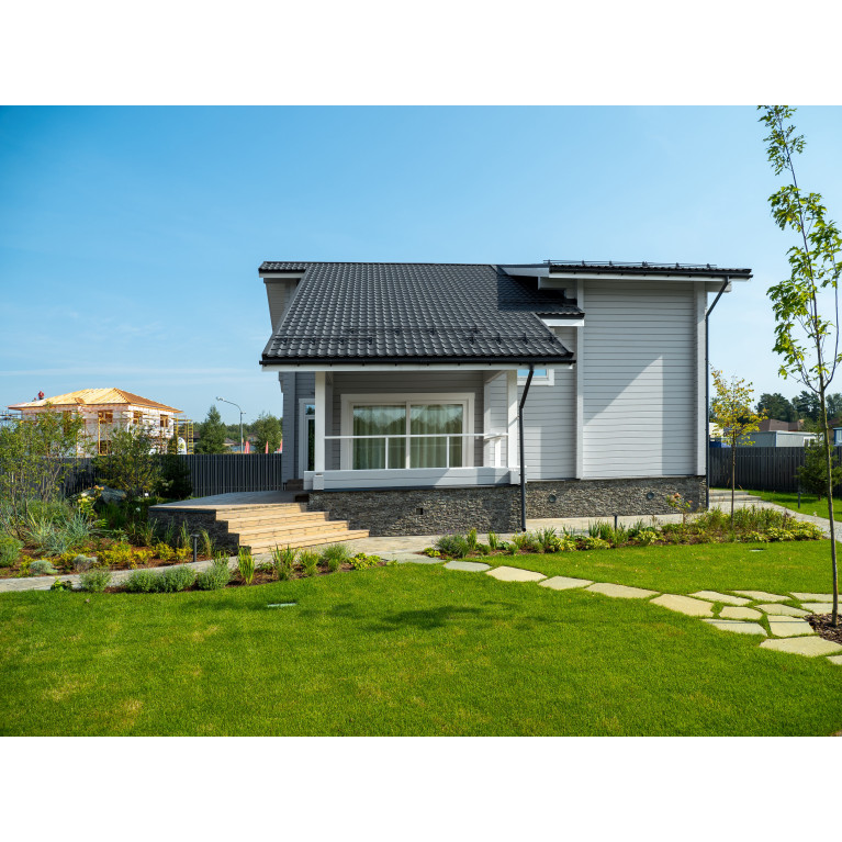 Металлочерепица классик 0,5 Satin Мatt RAL 7024 мокрый асфальт