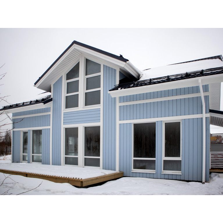 Металлочерепица классик 0,5 Satin RAL 7024 мокрый асфальт