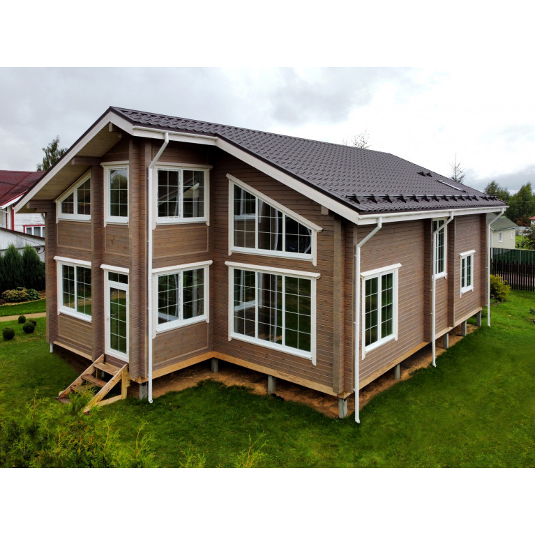Металлочерепица камея 0,5 Satin Мatt RR 32 темно-коричневый