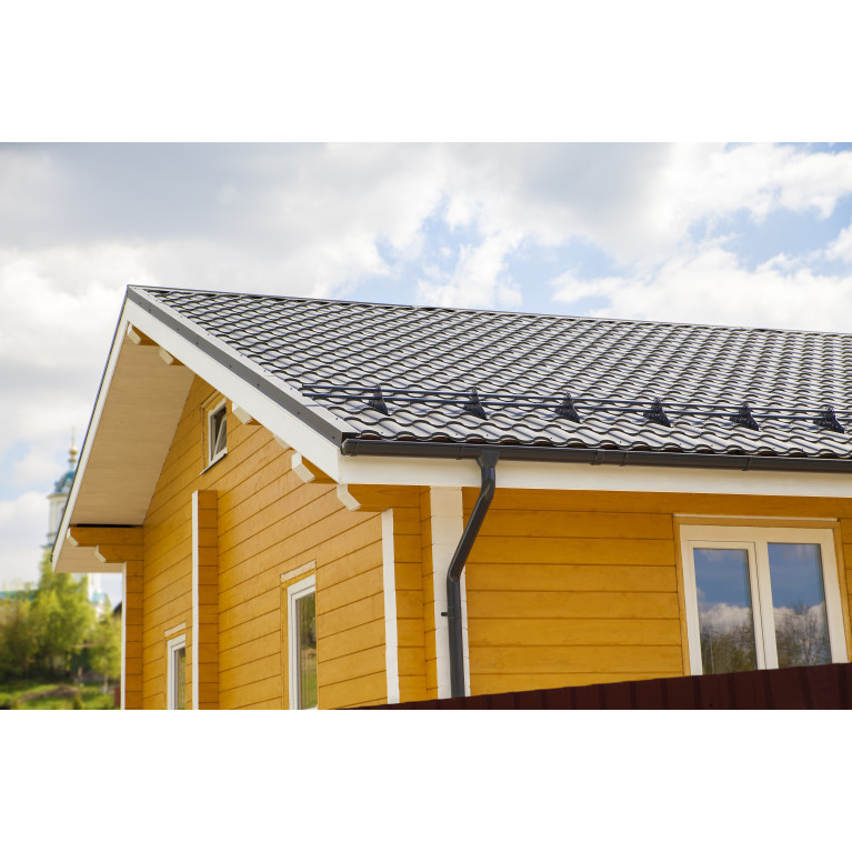 Металлочерепица кредо 0,5 Rooftop Matte RR 32 темно-коричневый