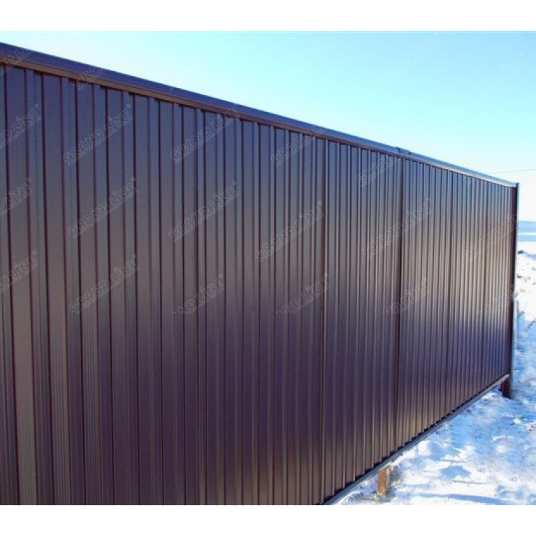Панель Estet 860х1600 RAL 8017