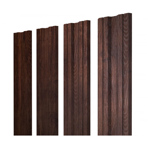 Штакетник Twin с прямым резом 0,45 Print-Double Premium Cherry Wood Lite Fresh