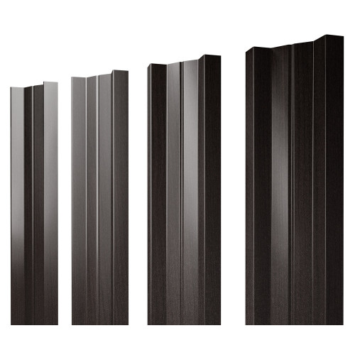 Штакетник М-образный В 0,45 Print Elite Coffee Wood