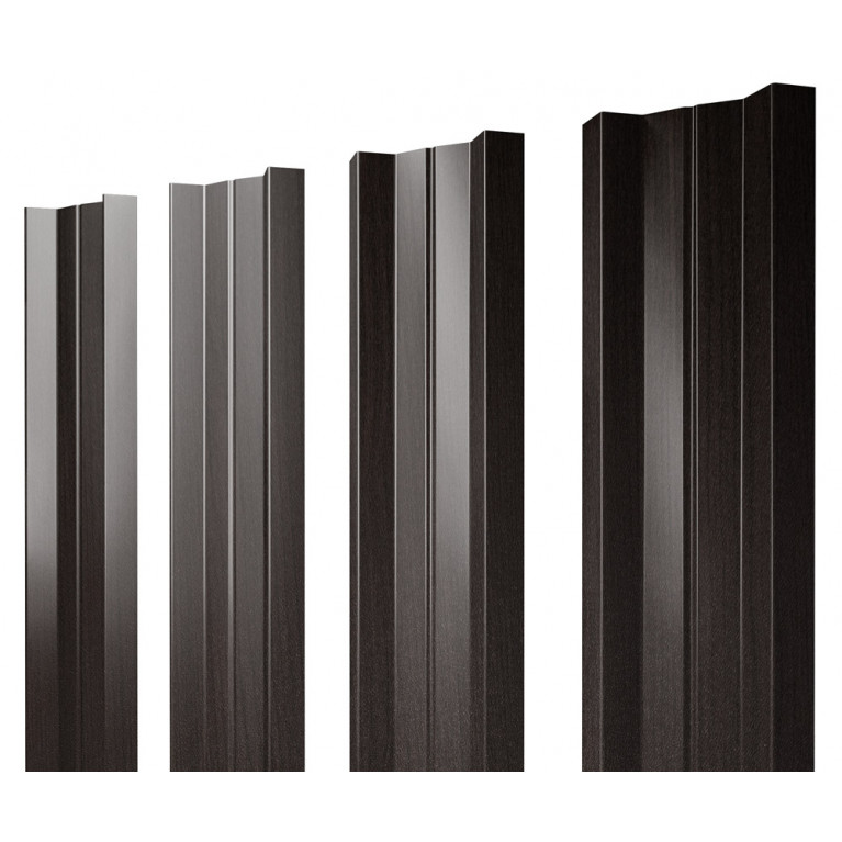 Штакетник М-образный В 0,45 Print Elite Coffee Wood