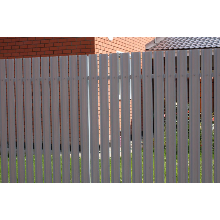 Штакетник М-образный А 0,5 Satin Мatt RAL 9005 черный