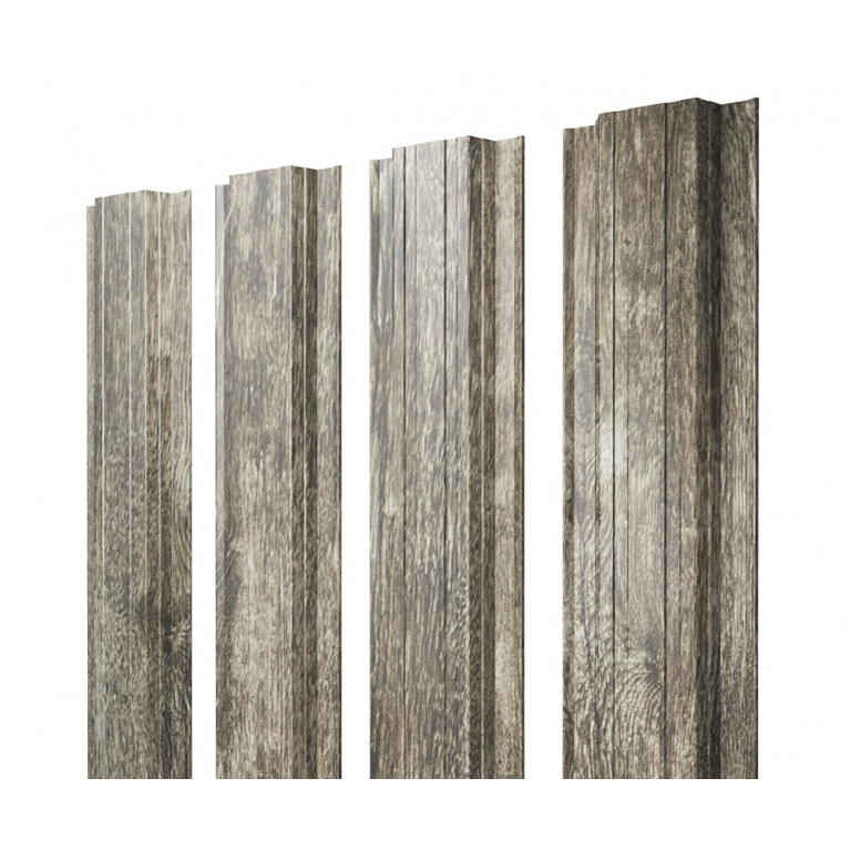 Штакетник Прямоугольный 0,45 Print Elite Nordic Wood