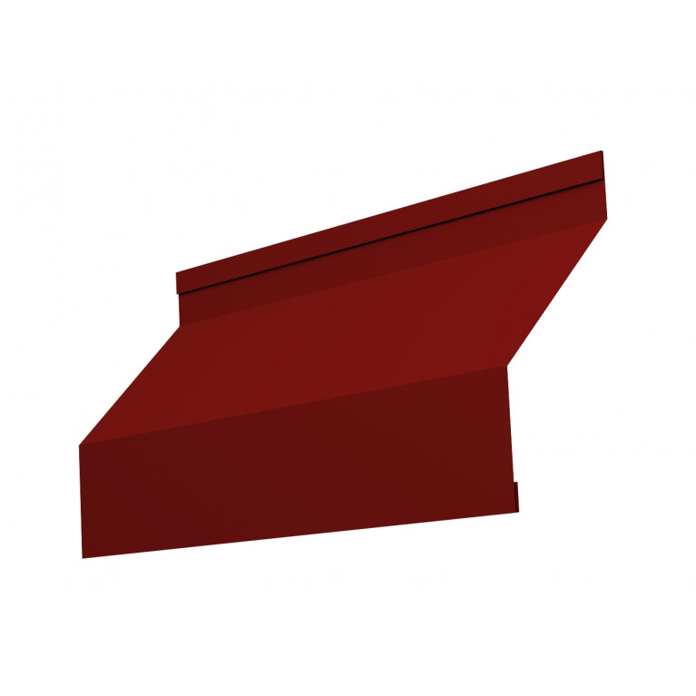 Ламель жалюзи Milan 0,45 PE с пленкой RAL 3011 коричнево-красный