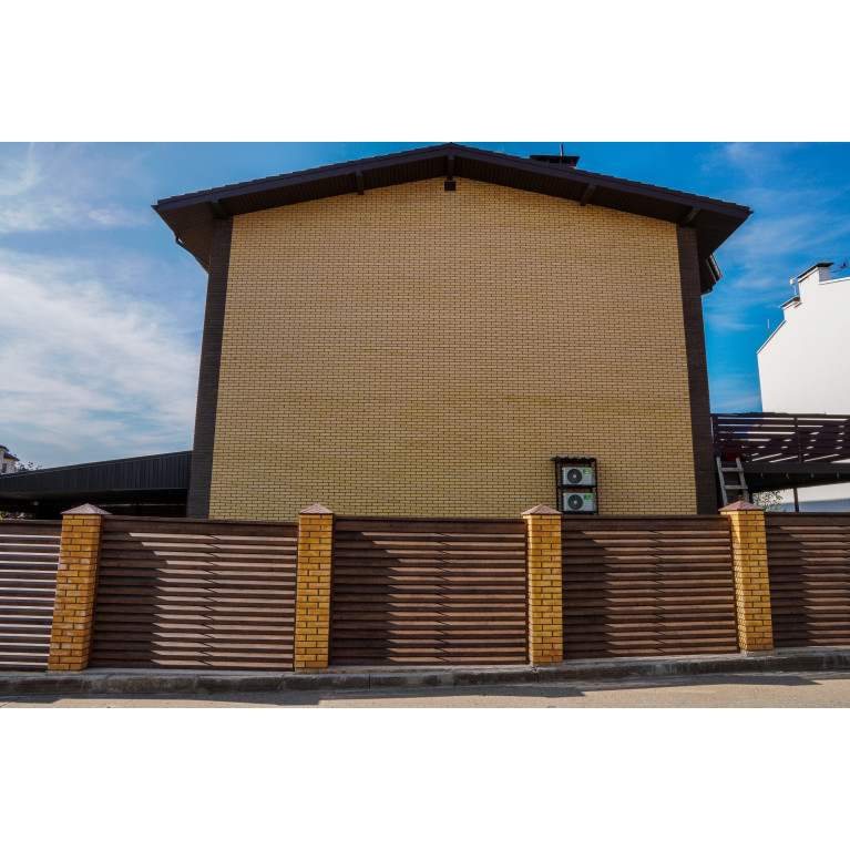 Ламель жалюзи Milan new 0,45 Print-Double Elite с пленкой Antique Wood