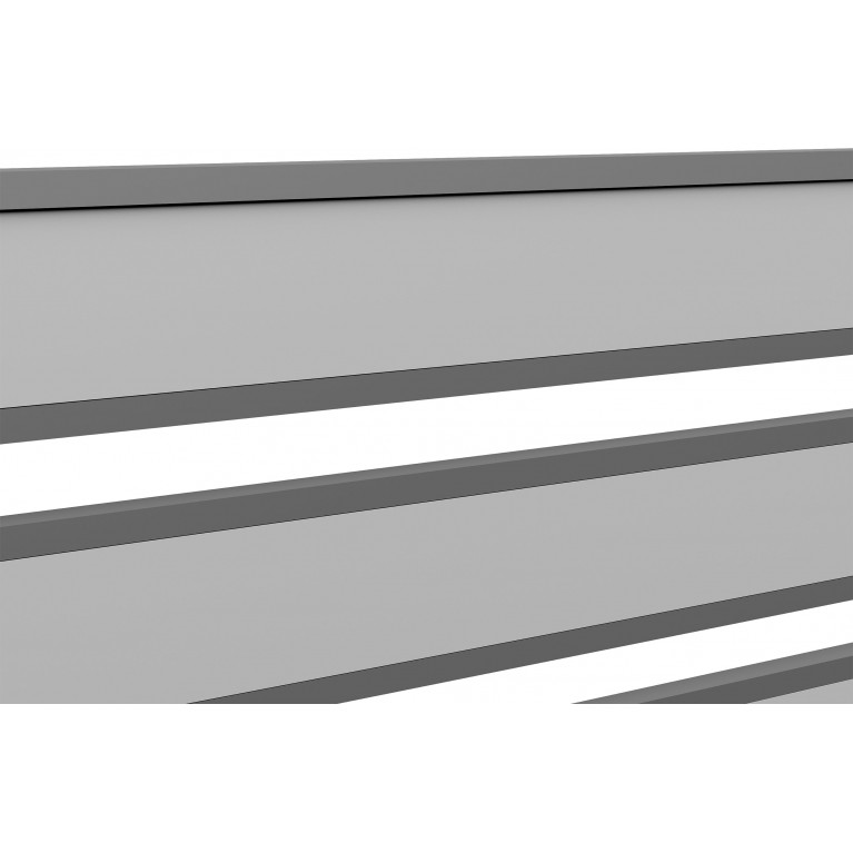 Крепежная планка нижняя Texas 0,45 Drap с пленкой RAL 7016 антрацитово-серый
