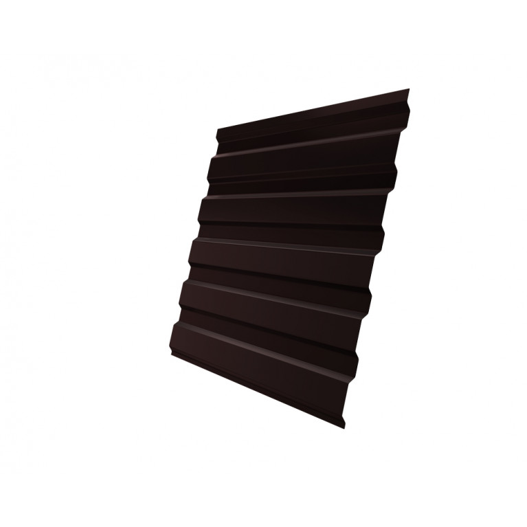 Профнастил С20A 0,4 PE-double RAL 8017 шоколад