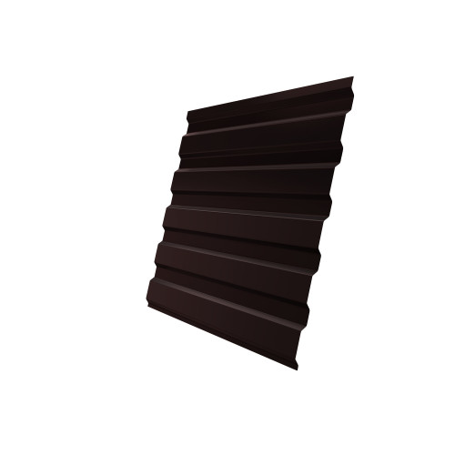 Профнастил С20А 0,5 Satin RAL 8017 шоколад