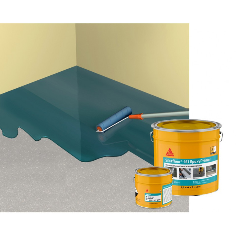 Двухкомпонентная эпоксидная грунтовка Sikafloor-161 EpoxyPrimer 