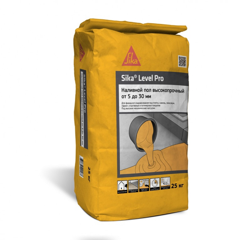 Наливной пол Sika Level Pro