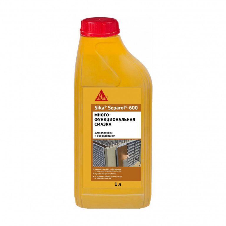 Многофункциональная синтетическая смазка Sika Separol-600, канистра 1 л