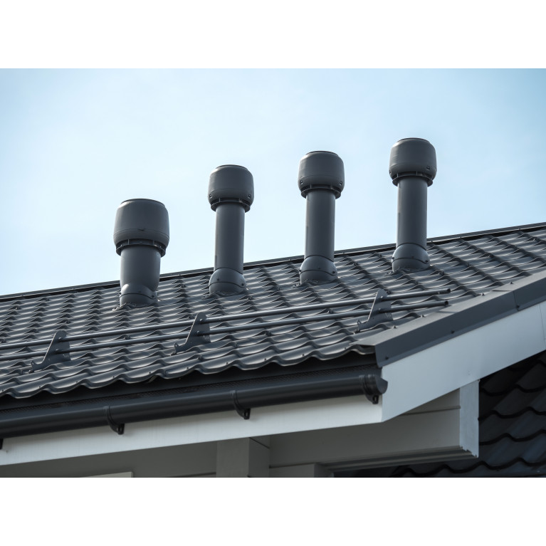 Кронштейн желоба slider Классика 120 ПВХ Grand Line графит (RAL 7024)