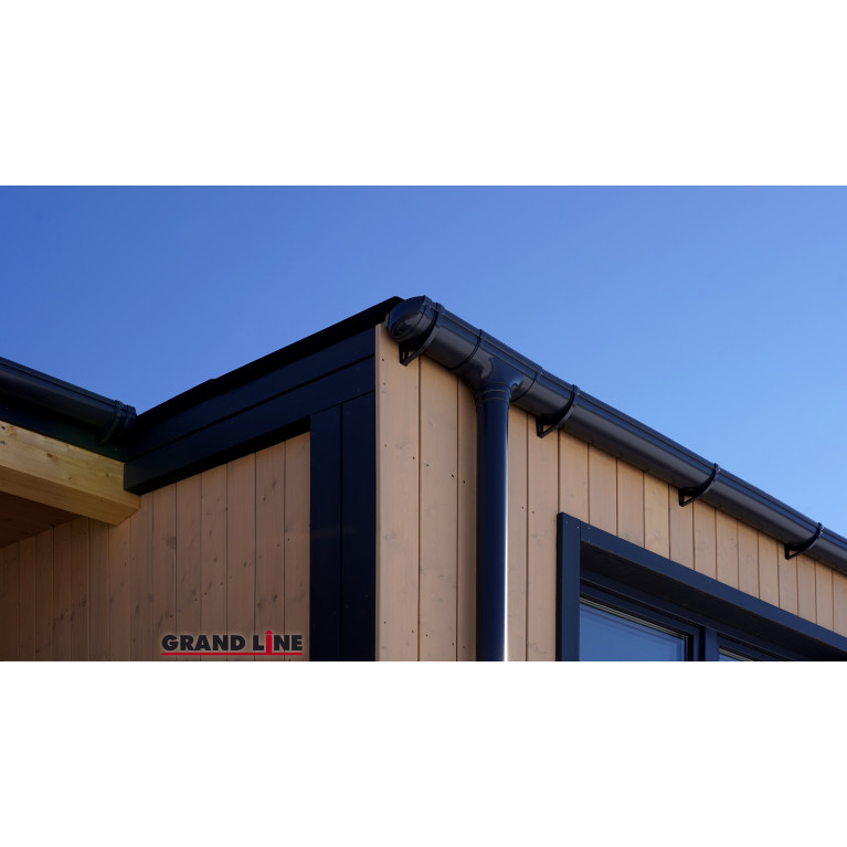 Воронка Классика 120 ПВХ Grand Line графит (RAL 7024)